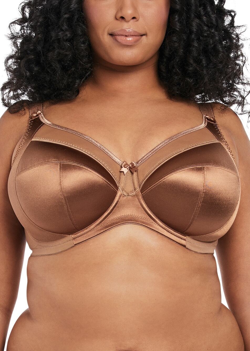 Goddess Women's 46H Cinnamon Keira Banded Underwire Bra Lingerie Sexy BR26-24